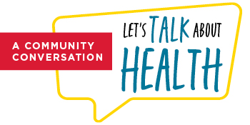 Community Health Let's Talk Graphic