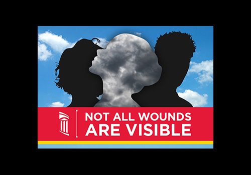 Not All Wounds are Visible logo