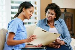 provider speaking with a patient
