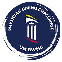 Physician Giving Challenge Pin Logo