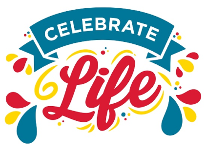 Celebrate Life logo for Cancer Survivors Day 2021