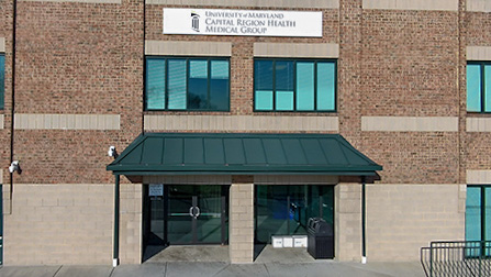 Front of Suitland medical building