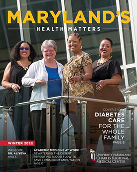 Maryland Health Matters Winter 2022 Cover