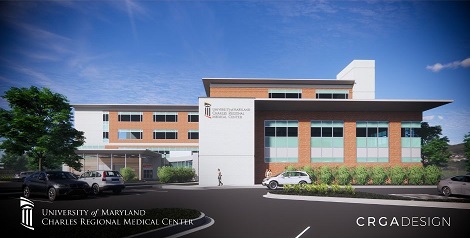 rendering of new emergency department building