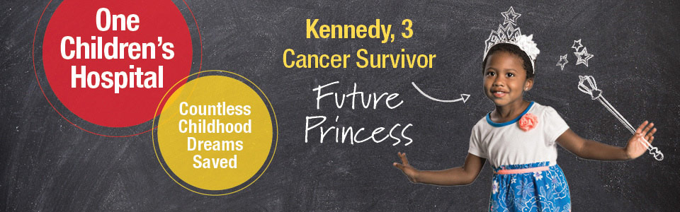 Kennedy, Cancer Survivor, Age 3