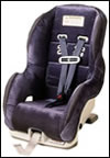 Photo of an empty car seat