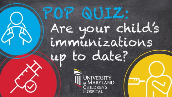 Are Your Child's Immunizations Up to Date? 