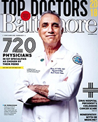 Baltimore Magazine Top Docs Cover