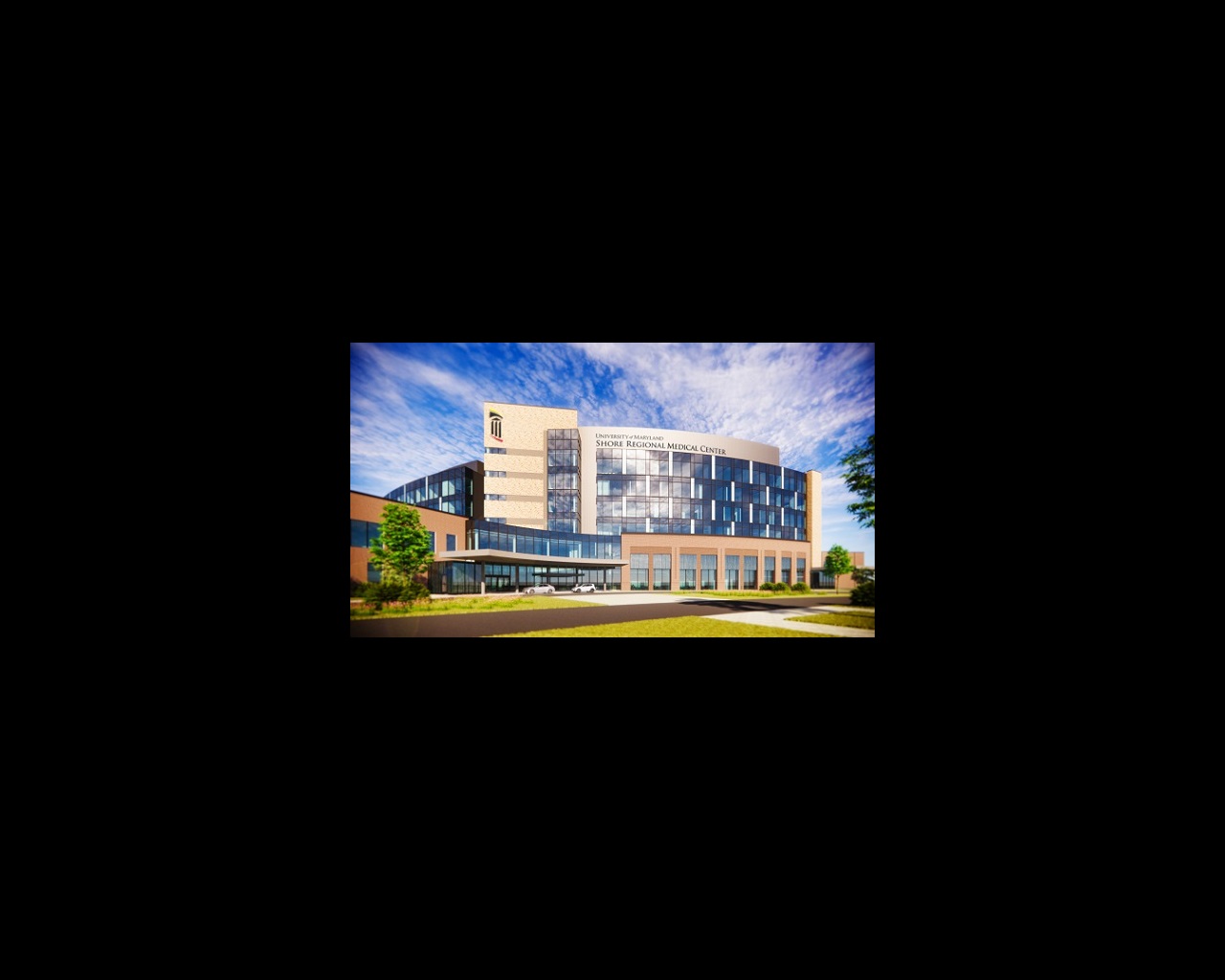 Architectural Rendering of UM Shore Regional Medical Center 