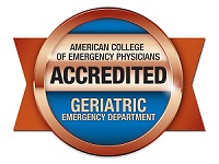 American College of Emergency Physicians Award Accredited for Geriatric Emergency Department 