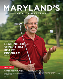 Fall 2022 Maryland's Health Matters