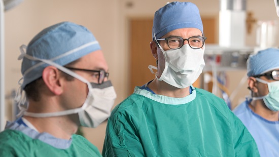 Three heart surgeons 