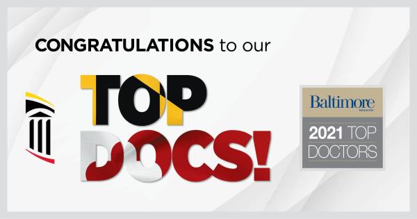 Congrats to our top docs