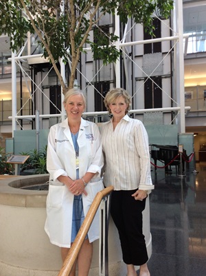 photo of Karyn Staton and Katherine H. Tkaczuk, MD