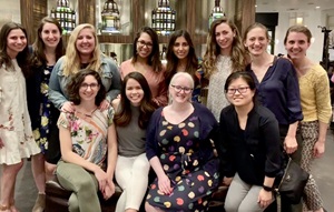 Women Resident Collective at a Recent Happy Hour, April 2019