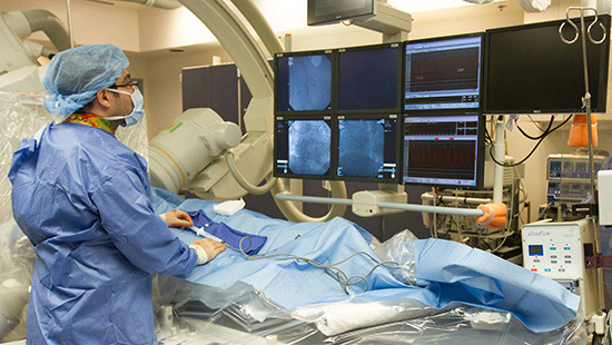 UMMC arrhythmia patient has surgery in the electrophysiology lab