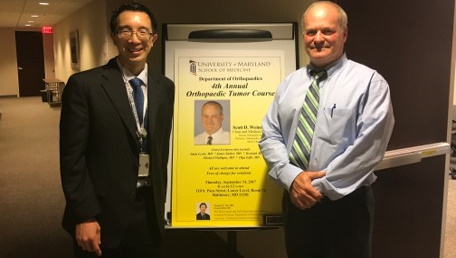 Dr. Ng and Dr Scott Weiner at National Tumor Conference