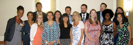 UMMC psychiatry residents at an end-of-year function