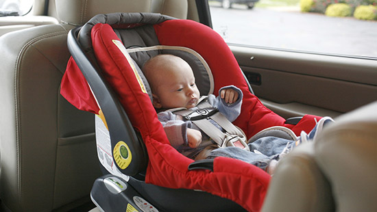 Infant car seat study