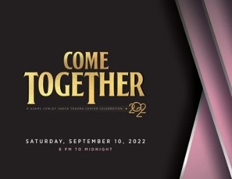 Come Together logo for Saturday September 10 2022