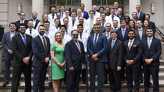 UMMC orthopedic residency group photo